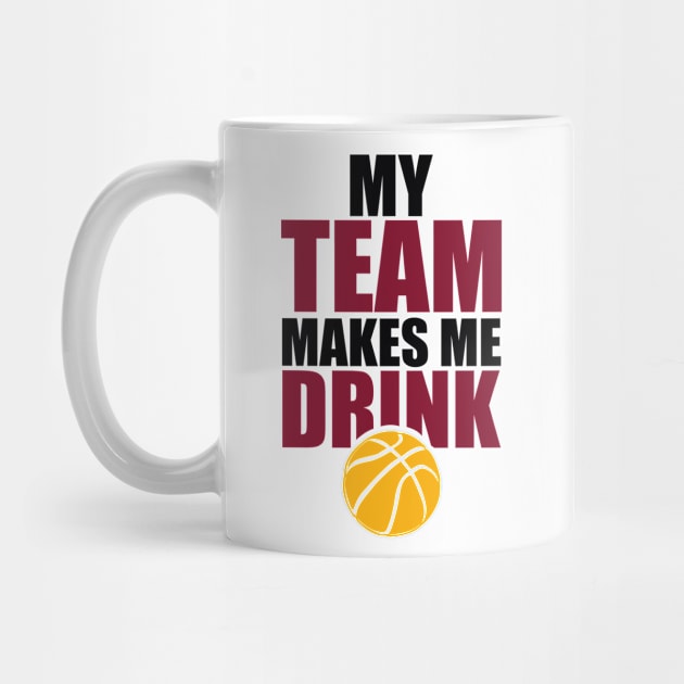 NBA Cleveland Cavaliers Drink by SillyShirts